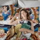 thumbnail image 5 of Snow White And The Seven Dwarfs 3-Piece Bedding Set For Kids Boys Girls Adult Cartoon Warm Cute Fashion Holiday Present Gift Bed Sheets, 5 of 5