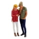 thumbnail image 2 of 1:64 Escala Pintada A Mano Modelo En Miniatura Pareja Figuras Parque Diorama Rose, 2 of 5