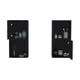 thumbnail image 2 of Set x2 Muebles Auxiliares De Baño 2 Puertas 60,1x30x16 Cm Negro, 2 of 8
