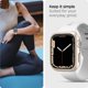 thumbnail image 4 of Funda para Apple Watch Spigen Thin Fit Series 9/8/7 41 mm - Starlight, 4 of 7