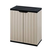 Rimax - Armario Plastico Mediano Estante Beige