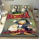 thumbnail image 1 of Count Duckula Conjunto de sábanas temático, trío de piezas, cómodo y amigable con la piel, diseño único, regalo de decoración para el hogar para familiares, amigos y fans,140cm *210cm, 1 of 6