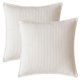 thumbnail image 1 of REGALWOVEN Fundas de Cojín Decorativas a Rayas Paquete de 2 Fundas de Almohada Suaves para Sofá Decoración del Hogar Blanco 20 x 20 Pulgadas, 1 of 6
