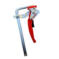 Magideal - Abrazadera Para De Carril Con Brazo De Carraca Rápida Sujeción Multiángulo Liberación Rápida Y Construcción De Acero Resistente Adecuada Para 120 Mm X 60 Mm