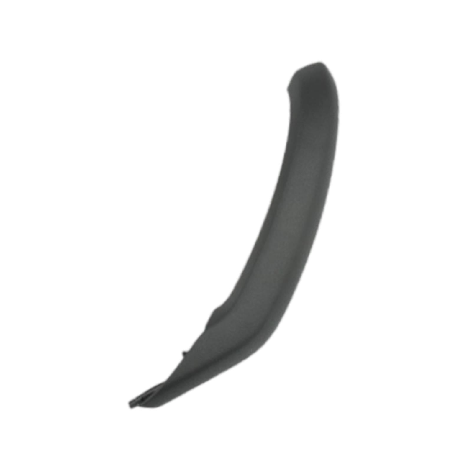 Ioensy - Cubierta De Manija De Puerta Interior, Fácil De Instalar, Portátil, Cubierta Exterior De Manija De Puerta Izquierda Negra