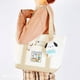 thumbnail image 4 of Tote Bag Bolso De Lona De Mano Cartera Casual Resistente, 4 of 6