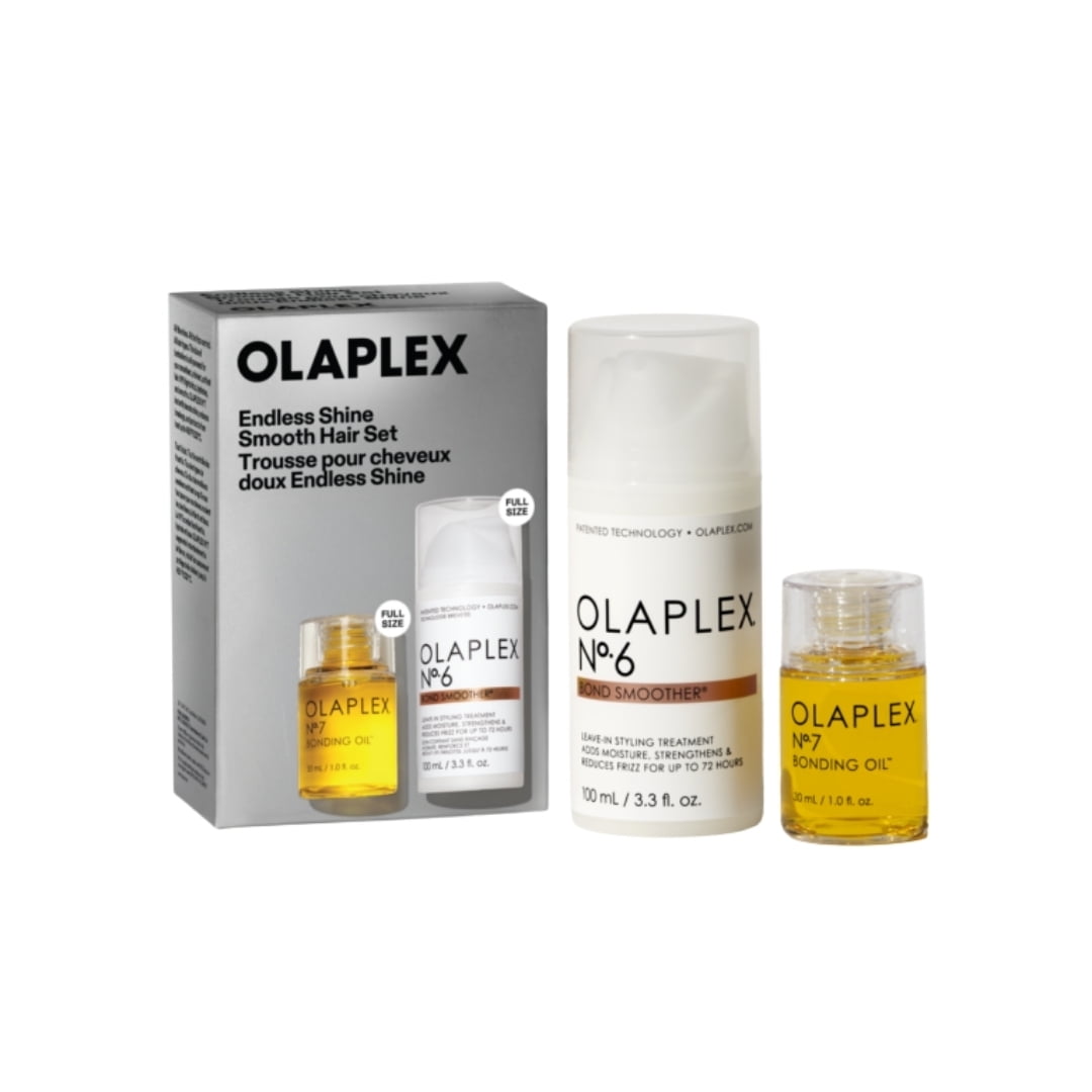 Endless Shine Smooth Hair Set – Brillo Y Control Antifrizz – Olaplex