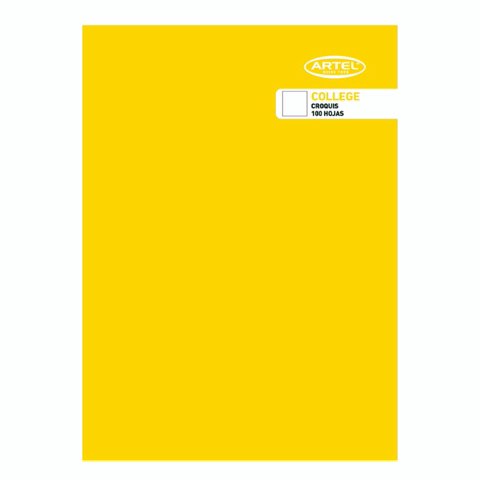 Cuaderno College Croquis 100 Hojas Artel