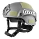 thumbnail image 1 of Casco Protector Casco ABS Ajustable Con Rieles Laterales Verde, 1 of 1