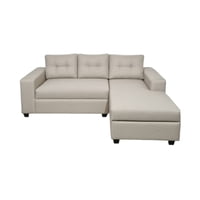 Diseños Valestrini - Sofa Seccional Kristina Lino Beige Divan Derecho