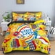 thumbnail image 1 of Graffiti Bedding Set Duvet Cover Comforter Pillowcase Boys Girls Adults Bedroom Bed Sheets, 1 of 5