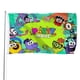 thumbnail image 1 of GoNoodle Bandera impresa con temática, regalo perfecto para fanáticos, amigos y familiares, y adecuada para actividades al aire libre e interiores, decoraciones de fiesta. 90 cm × 150 cm., 1 of 6