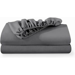 Aura Zeus - Sabanas Bajera 2 Plazas Gris Ultra Suave Hilos