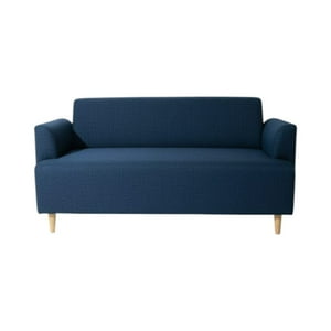 Diseños Valestrini - Sofa Irlanda Dos Cuerpos Lino Azul
