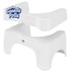 thumbnail image 1 of Taburete de baño en cuclillas con forma de orinal ajustable 2.0, color blanco, 1 of 9
