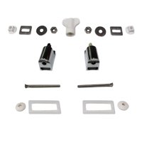 Bothyi - Montaje De Tapa De Inodoro Reparación De Asiento De Inodoro De Junta Fija Para Tapas De Inodoro Deslizantes