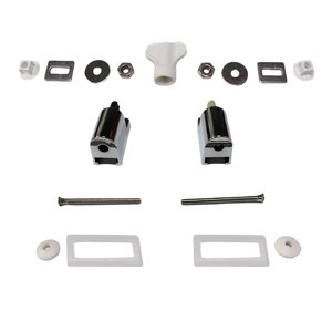 Bothyi - Montaje De Tapa De Inodoro Reparación De Asiento De Inodoro De Junta Fija Para Tapas De Inodoro Deslizantes