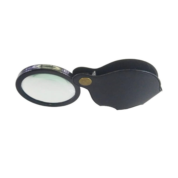 Lupa De Mano Para Joyería Con Funda Protectora Para Aumento De Detección De Joyería 6X