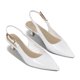 thumbnail image 5 of Zapato Taco Talón Abierto Simil Charol Mujer Weide GHE37, 5 of 9