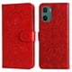 thumbnail image 5 of Funda tipo cartera FOXDOCK para Motorola Moto G05 , diseño girasol en relieve, cuero PU, cierre magnético, soporte y tarjetero, 5 of 5