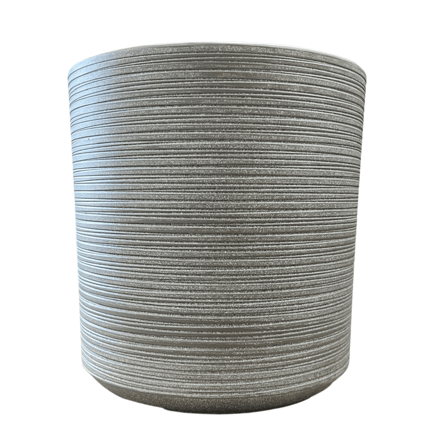 Vadell - Macetero Ovalado 50 X 50 X 46 Cm Gris