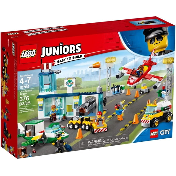 Kit de construcción LEGO Juniors City Central Airport 10764 376pcs