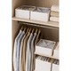 thumbnail image 5 of Caja Blanco Organizadora Ropa Almacenamiento Multiuso 28x28x13cm, 5 of 6