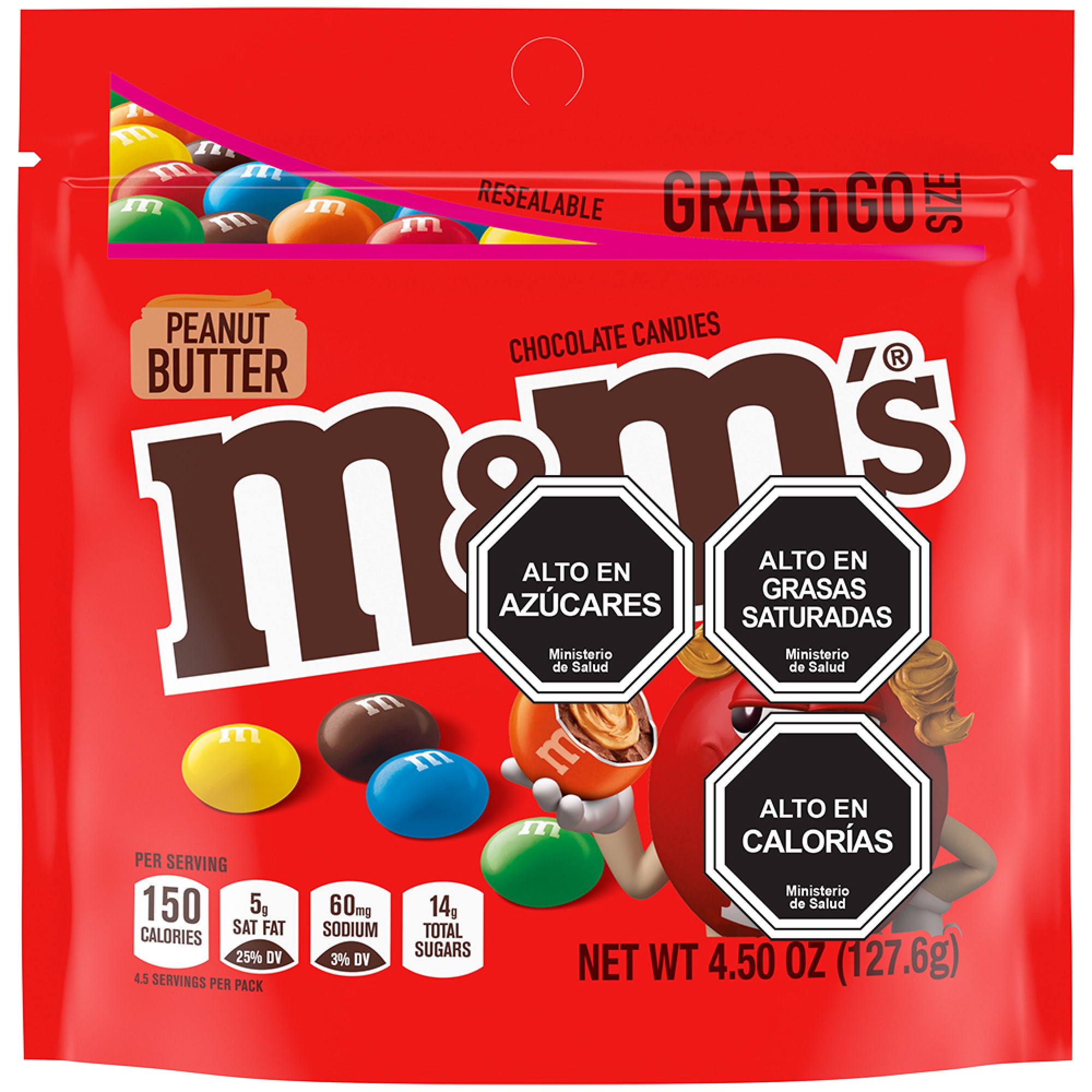 Chocolate Con Leche Y Mantequilla De Maní 127 g M&m's