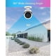 thumbnail image 3 of Camaras Seguridad ZOSI 2MP 1080P Bullet Audio Visian Nocturna, 3 of 3