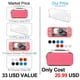 thumbnail image 2 of Paquete de accesorios: funda de transporte para Nintendo Switch Lite, color coral, 2 of 9