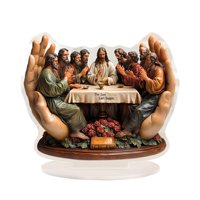 Bothyi - Placa Decorativa De Acrílico Para Decoración De Mesa, Estatuilla De Personaje Religioso, Letrero Decorativo