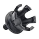 thumbnail image 4 of Pernos De Tornillo De Asiento De Aluminio Estilo Corona De Motocicleta De 1/4 "para Harleys Black 01, 4 of 5