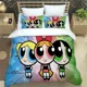 thumbnail image 2 of 3D P-Powerpuff-Girls Cartoon Bedding Sets exquisite bed supplies set duvet cover comforter set bedding set luxury birthday gift, 2 of 5