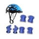 thumbnail image 2 of Casco De Bicicleta Para Ni?os, Rodilleras, Coderas, Mu?equeras, Equipo Para Deportes Al Aire Libre, Patinaje, Azul, 2 of 5