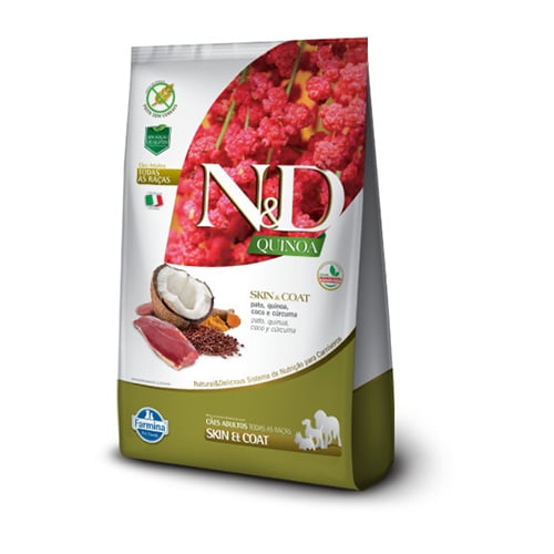 Quinoa Alimento Para Perro Adulto Skin & Coat Pato 10.1 Kg