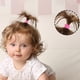 thumbnail image 4 of 100 gomas para el pelo de bebé, de algodón sin costuras, para niñas y niños, pequeñas y suaves, multicolores., 4 of 5