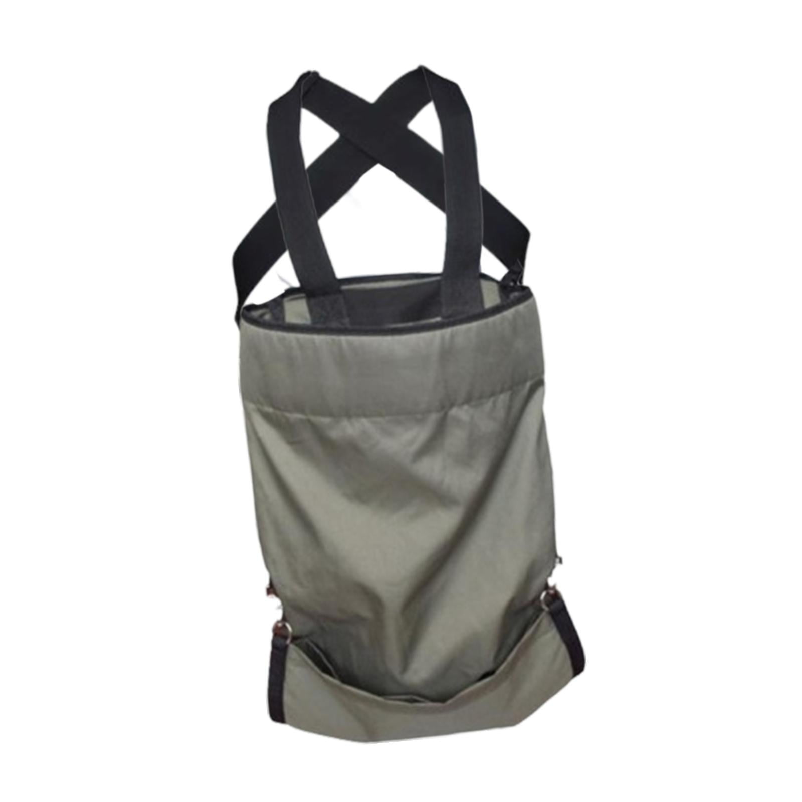 Magideal - Delantal De Cosecha, Bolsa De Almacenamiento De Frutas, Gran Capacidad, Ajustable, Portátil, Para Recolección De Bayas, Delantal Para Recolección De