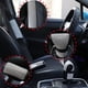thumbnail image 5 of 7 piezas de accesorios ostentosos para coche, hombreras ostentosas, cubierta de manija de puerta con cristales de imitación, cubierta de palanca de cambios automática, cubierta de freno de mano, anill, 5 of 7