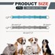 thumbnail image 2 of Uxcell Lazos de Aseo para Perros, Correa de Extensión de Brazo de Mesa Ajustable de Nylon con 6 Anillos en D Blancos (Azul Claro/Gris, 2 Piezas), Destinado para Baños Fijos de Perros y Corte de Pelo, 2 of 7