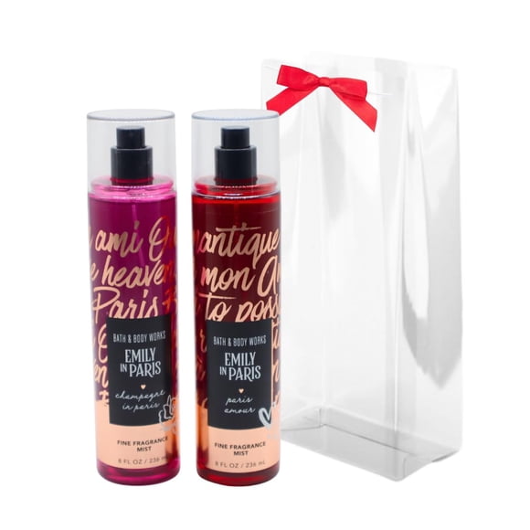 Set de regalo Perfume Bath & Body Works EMILY IN PARIS PARIS AMOUR and CHAMPAGNE IN PARIS Fine Fraga