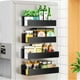 thumbnail image 2 of Estante Magnético 4pcs Metal Especias Refrigerador Lavadora Negro, 2 of 6