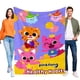thumbnail image 1 of PINKFONG - PINKFONG anti-pilling, suave, ligera, esponjosa y acogedora de lujo para hogar y cocina – Perfecta para niños y adultos,110X70cm, 1 of 6