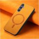 thumbnail image 5 of Magnetic Slim Case for Samsung Galaxy S23 FE with Camera Guard & Anti-Scratch Back Yellow, 5 of 6