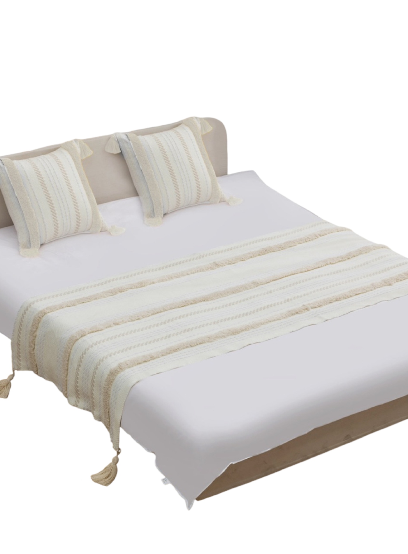 Todo Para El Hogar - Piecera Boho Elegante Sin Fundas