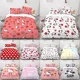 thumbnail image 1 of Kawaii Cute Hello Kitty Duvet Cover Cartoon Children Bedding Set Bedroom Decoration Kitty Cat Pillow for Kids Teens Gifts, 1 of 5