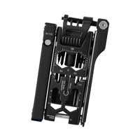 Magideal - Kit De Reparación 38 En 1 Para Bicicletas, Multiherramienta Para Reparación De Neumáticos De Montaña Y Carretera, Equipo De Equitación Portátil Con Pa