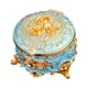 thumbnail image 3 of Joyero Pequeño, Joyero Portátil De Mesa Para Pendientes, Anillos, Colgantes, Azul, 3 of 5