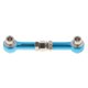 thumbnail image 3 of varilla de tracción de la varilla de dirección de aluminio para hsp 94122 94123 1/10 rc car blue, 3 of 5