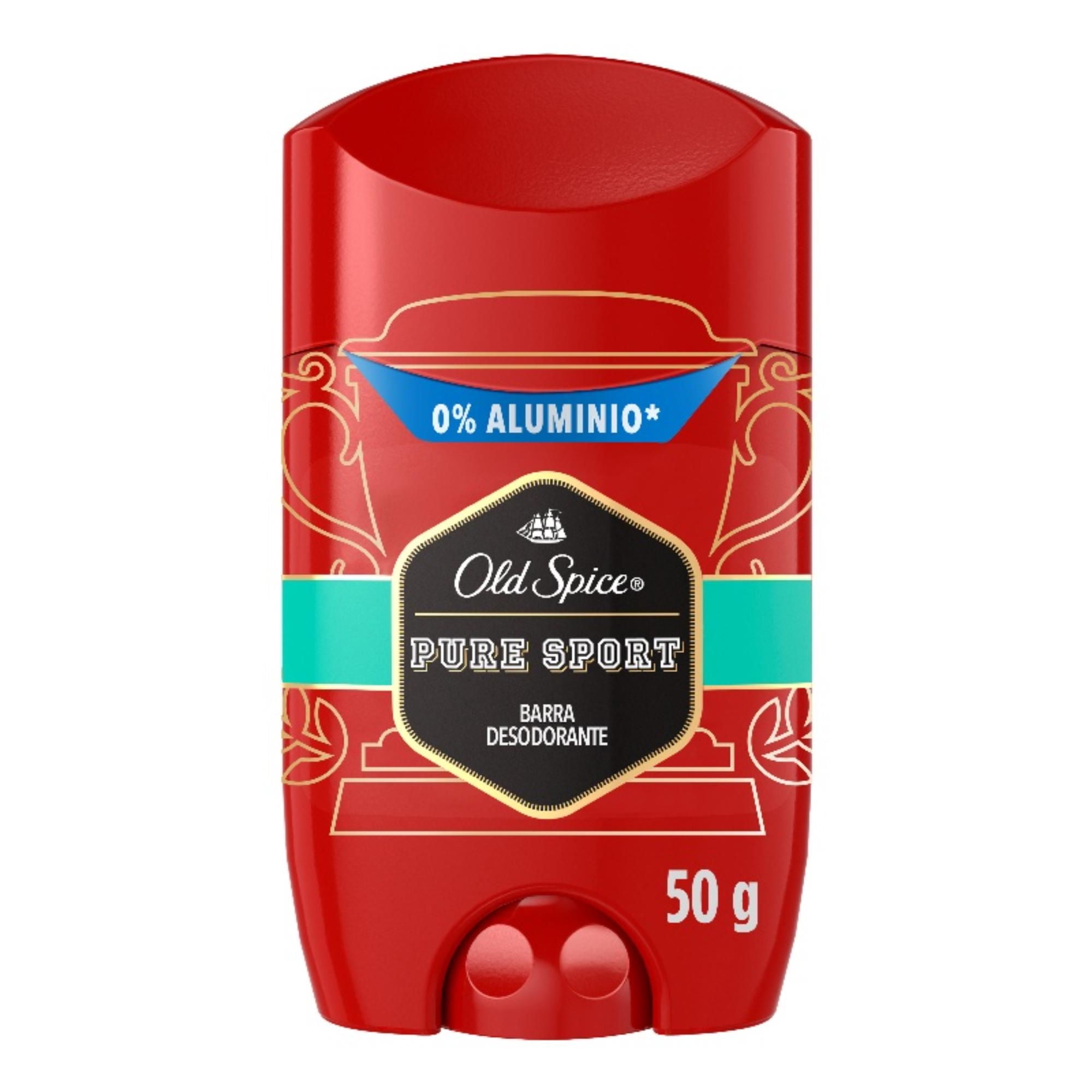 Desodorante En Barra Para Hombre Pure Sport 50 g Old Spice