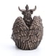 thumbnail image 4 of Escultura, diseño veronés, postura de meditación sentada en forma de baphomet, 4 of 6